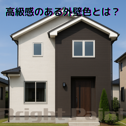 高級感のある外壁色とは?センスよく見える家の配色術